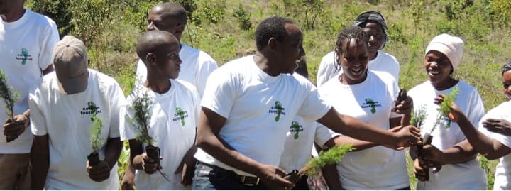 Tree planting project in Kenya
