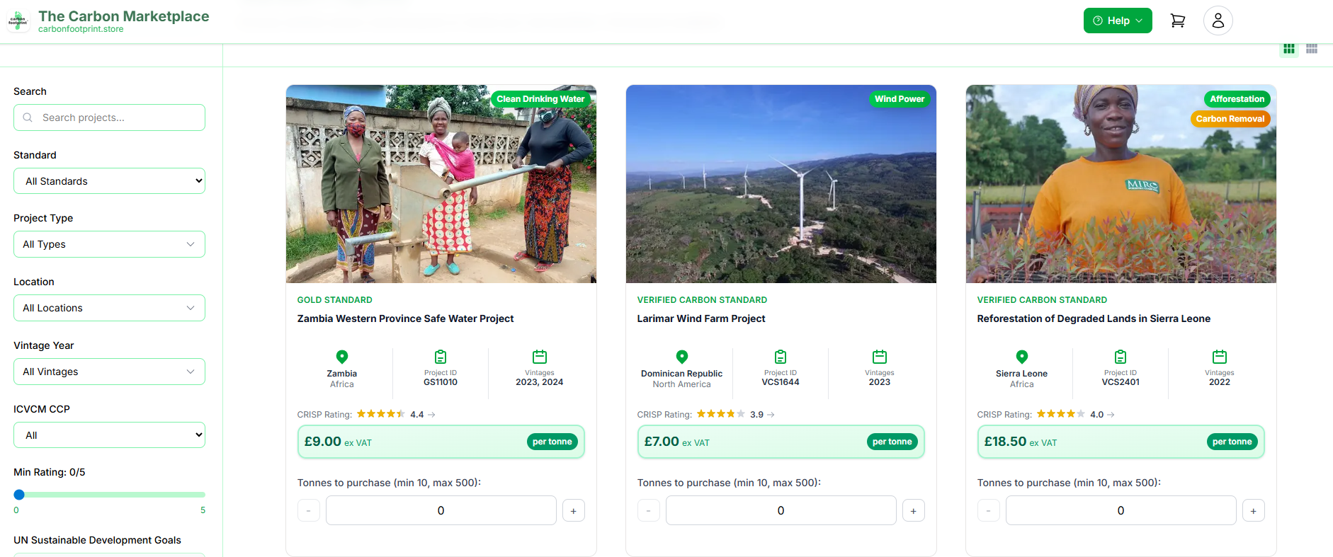 Carbon Marketplace