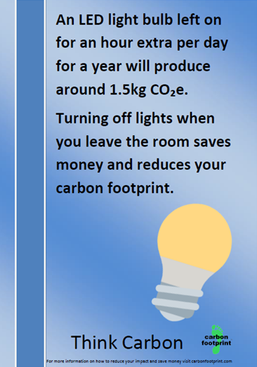 ecological footprint poster